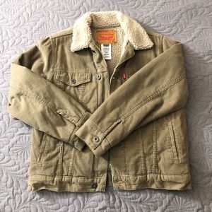 Levi’s Jacket Tan Corduroy M